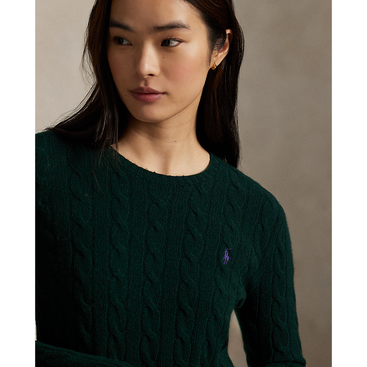 PRL Cable Wool-Cashmere Crewneck Jumper/Pulover 211971865009