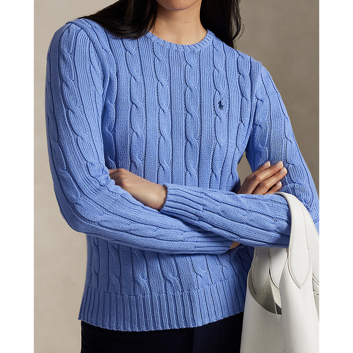 PRL Cable-Knit Cotton Crewneck Sweater/Pulover 211971869009