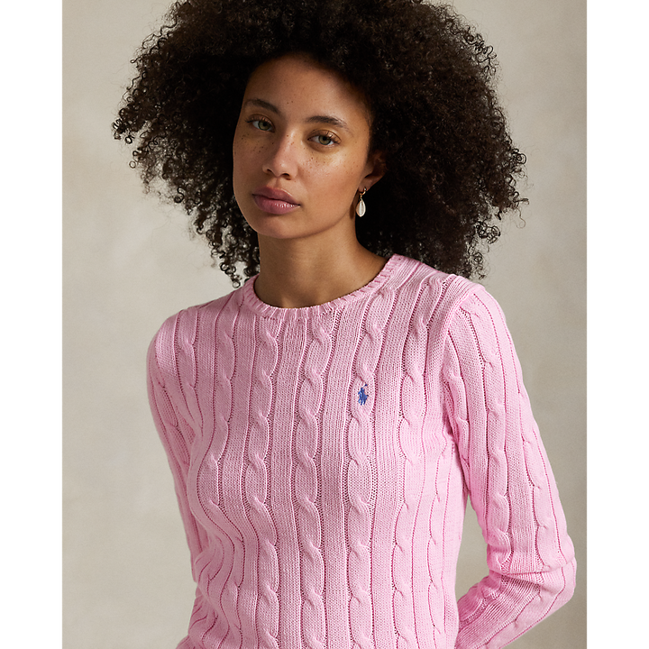 PRL Cable-Knit Cotton Crewneck Sweater/Pulover 211971869010