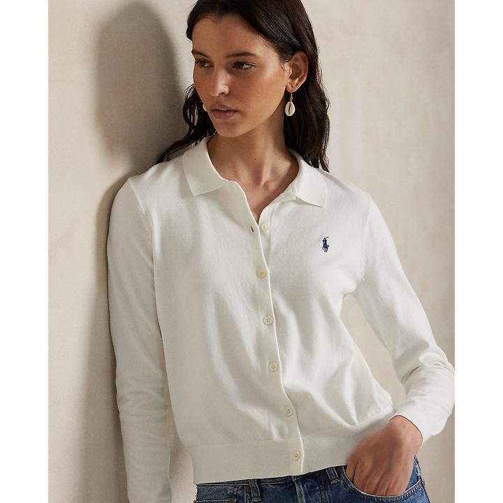 PRL Polo-Collar Buttoned Cardigan/Pulover 211972110002
