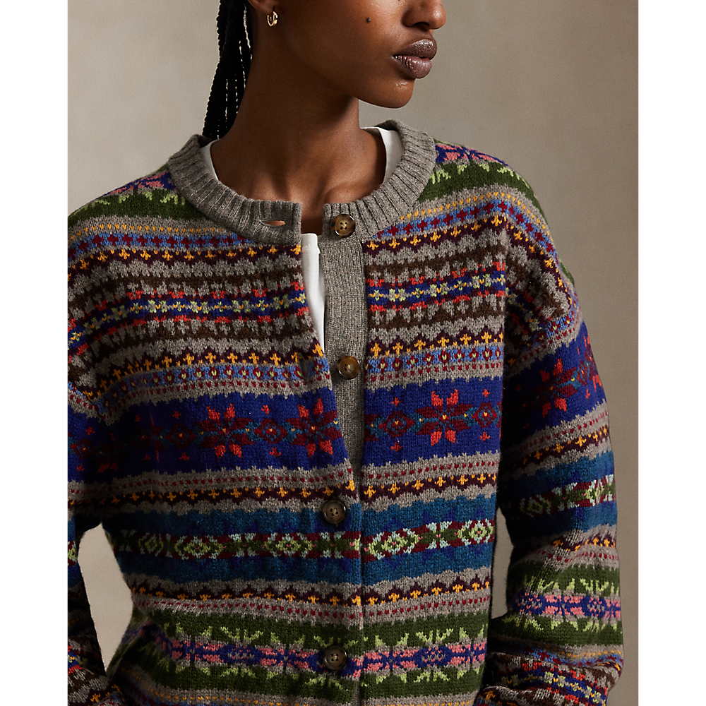 PRL Fair Isle Buttoned Cardigan/Pulover 211972164001