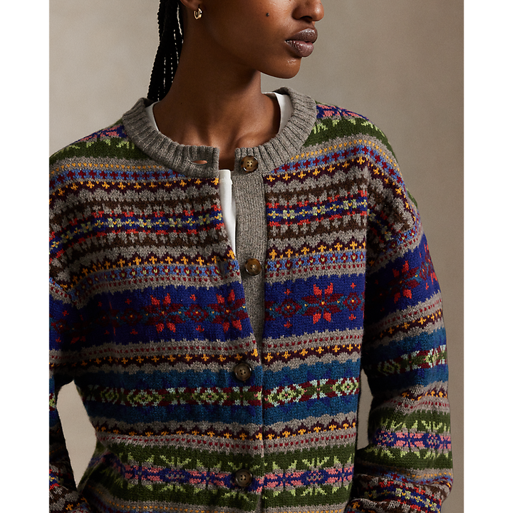 PRL Fair Isle Buttoned Cardigan/Pulover 211972164001