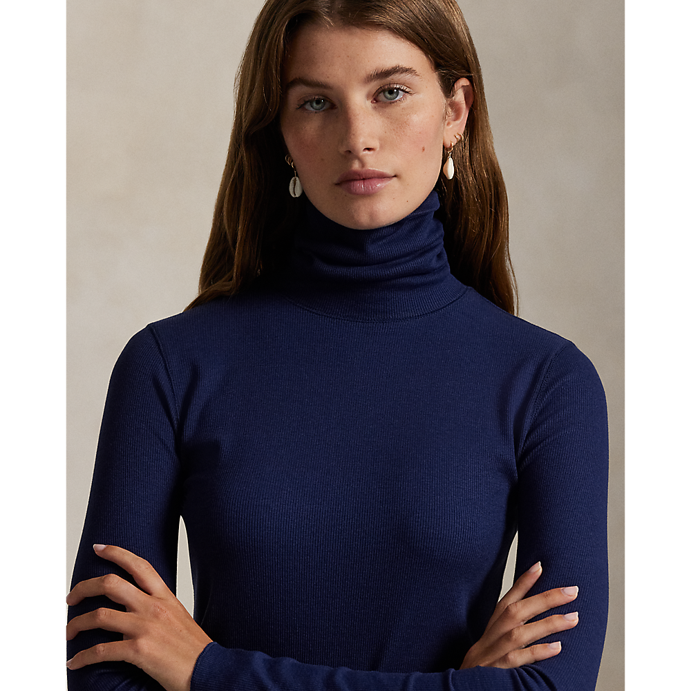 PRL Stretch-Blend Roll Neck/Pulover 211976982003