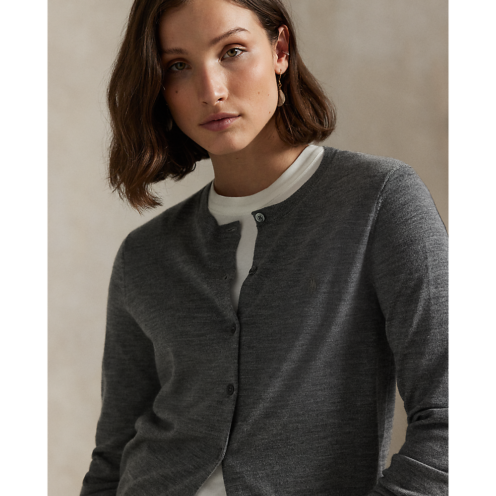 PRL  Wool Crewneck Cardigan/Pulover 211977954003