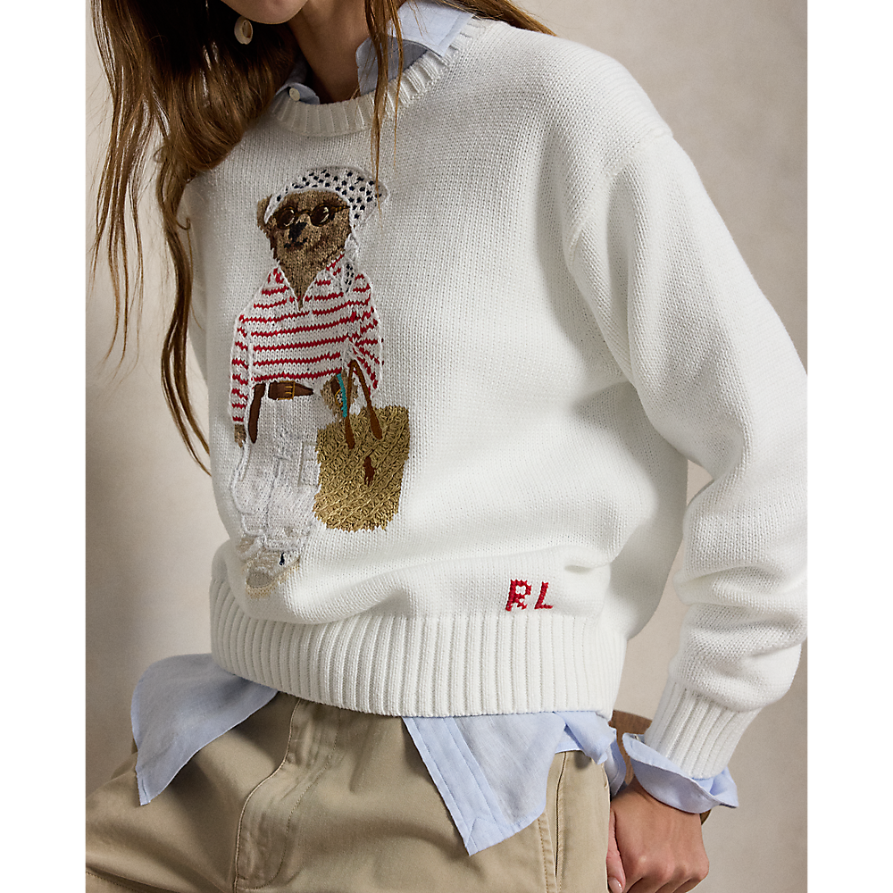 PRL Polo Bear Crewneck Sweater/ Pulover 211A12723001