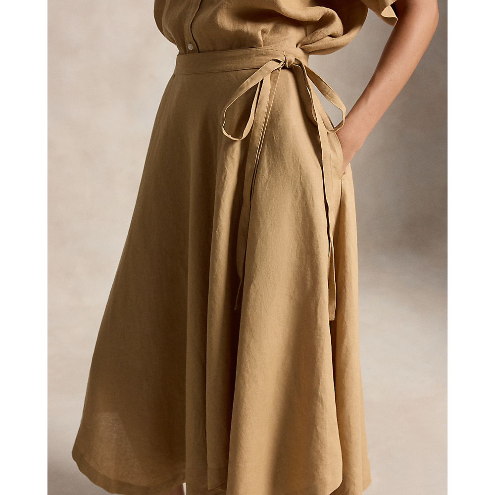PRL Linen Wrap Skirt/ Suknja 211A12946002