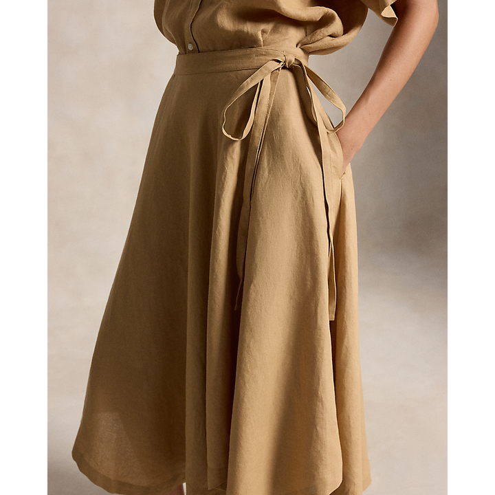 PRL Linen Wrap Skirt/ Suknja 211A12946002