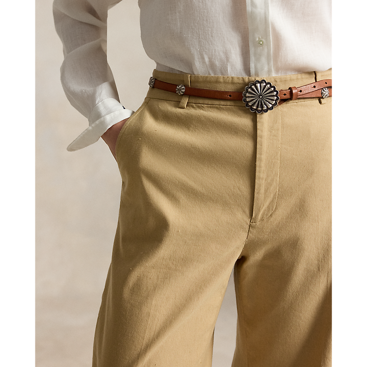 PRL Stretch Cotton-Linen Beaton Pant/Hlače 211A12948001