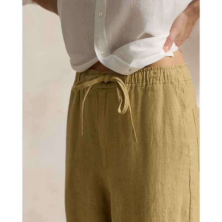 PRL Linen Drawstring Pant/Hlače 211A12949002