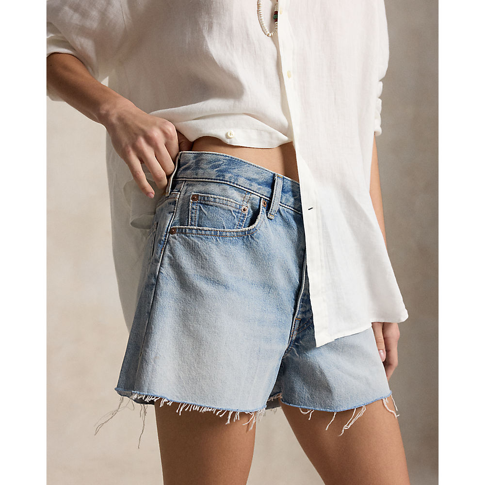 PRL Cutoff Denim Short/Bermude 211A12959001
