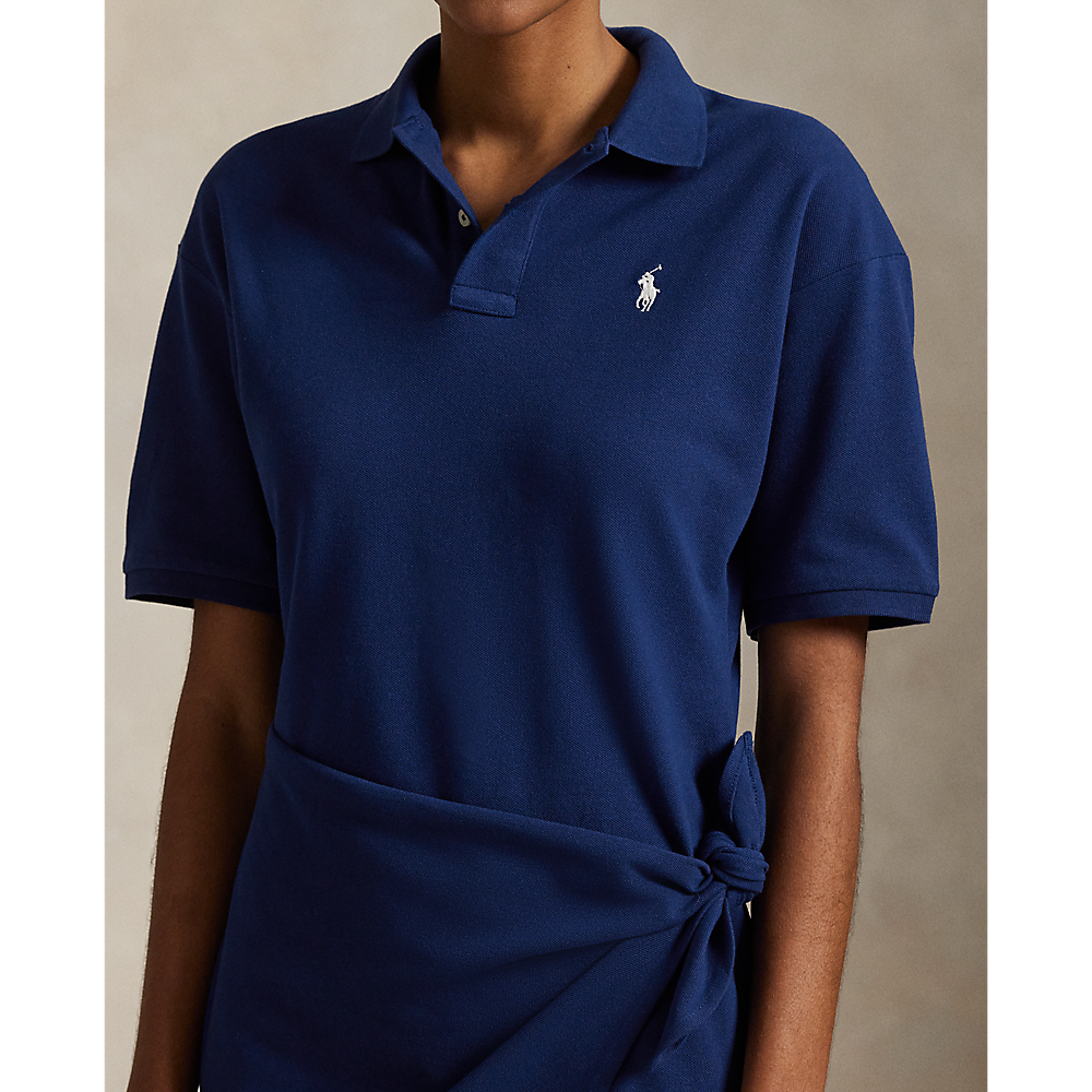 PRL Pique Polo Wrap Mini Dress/Haljina 211A88516001