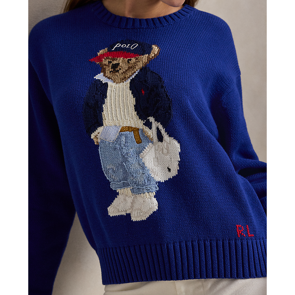PRL Polo Bear Cotton Crewneck Jumper/Pulover 211A96238001