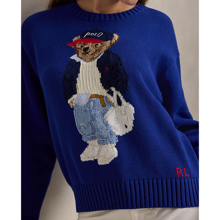 PRL Polo Bear Cotton Crewneck Jumper/Pulover 211A96238001