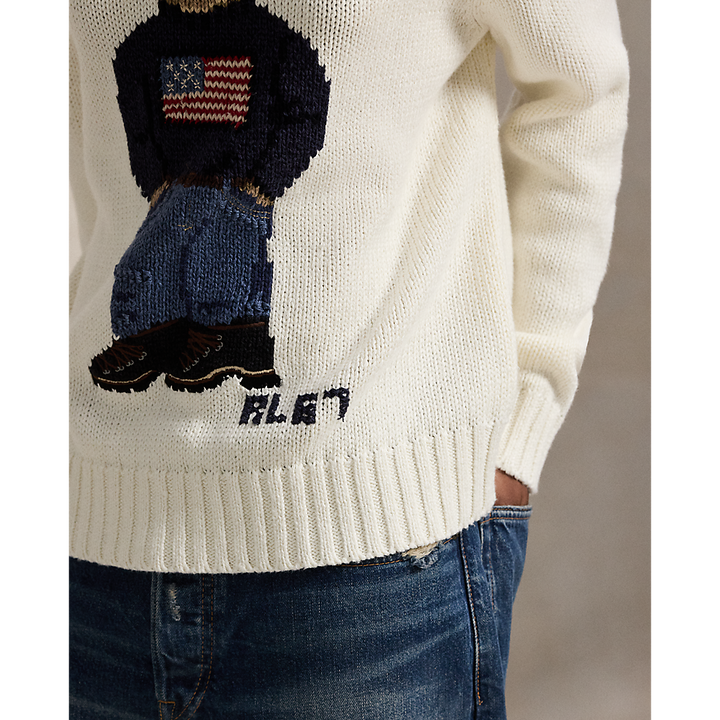 PRL Polo Bear Hooded Jumper/Pulover 211A96253001