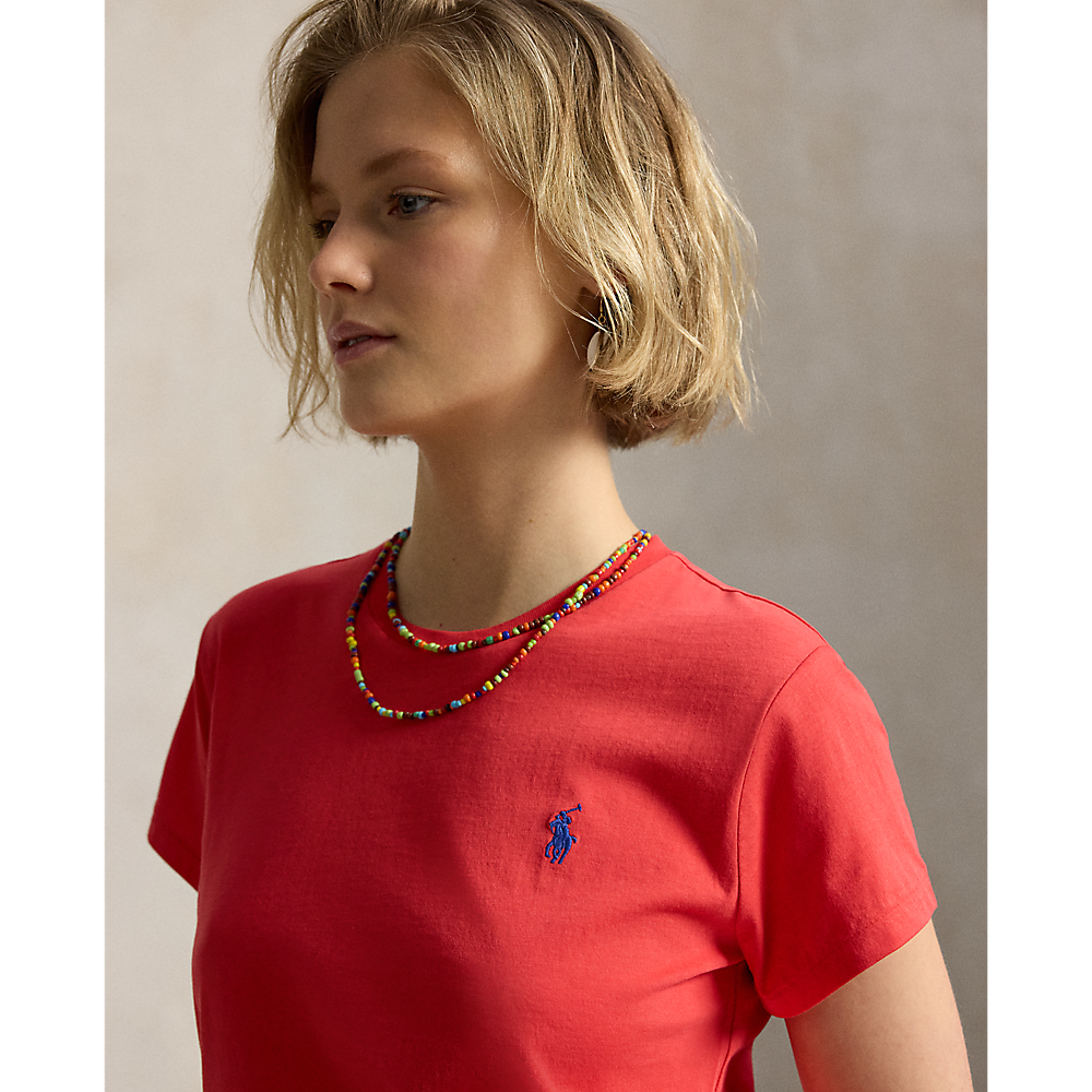 PRL Classic Fit Cotton Jersey Crewneck Tee/Majica 211B14605021