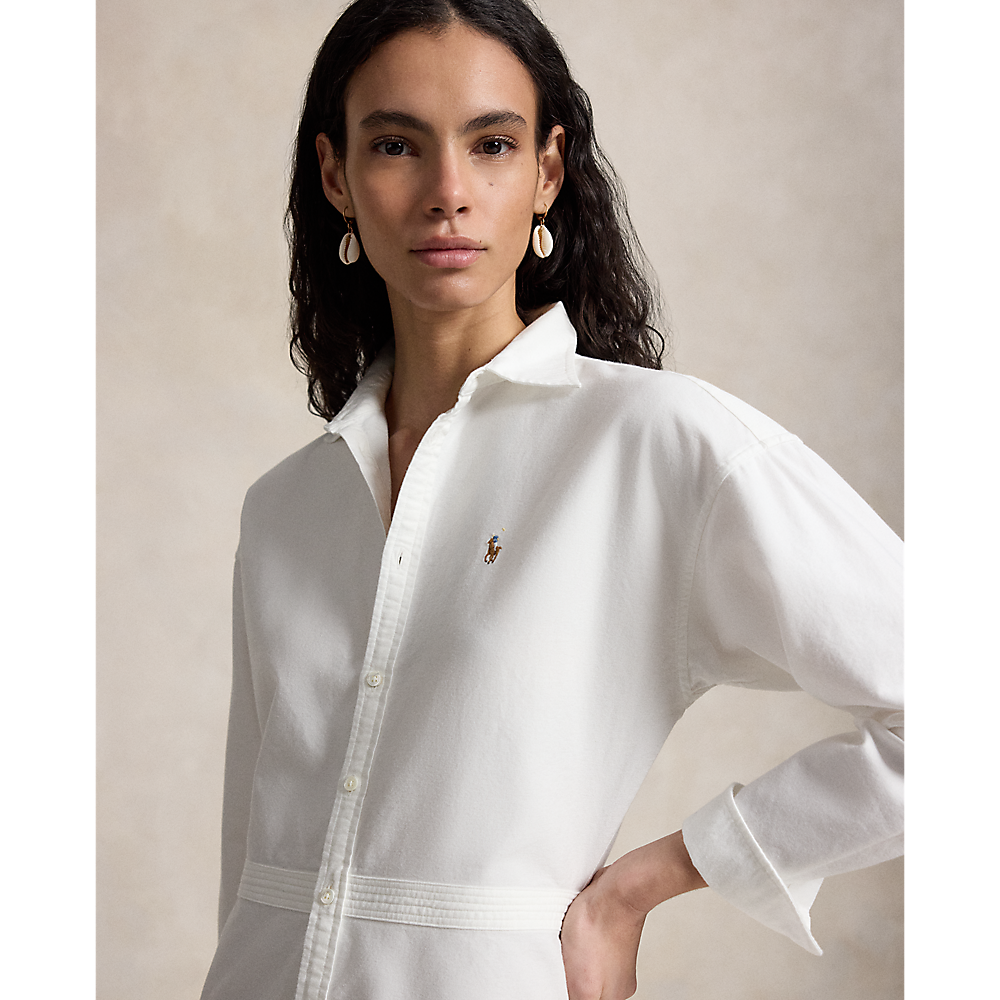 PRL Cotton Oxford Paneled Shirtdress/Haljina 211B22755002