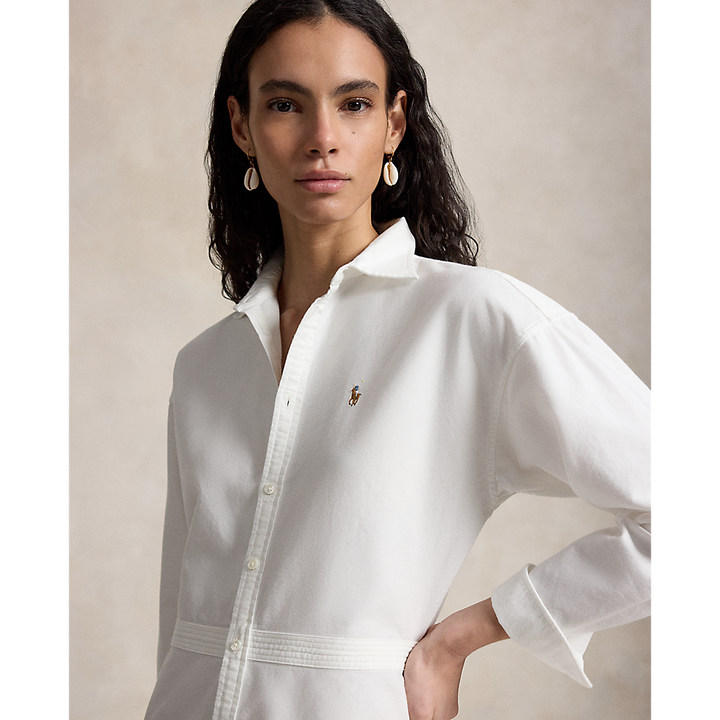PRL Cotton Oxford Paneled Shirtdress/Haljina 211B22755002