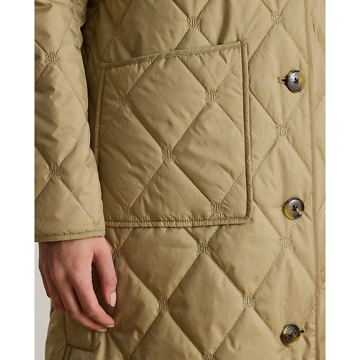 LRL Logo Quilted Down Long Coat/Jakna 297980103002