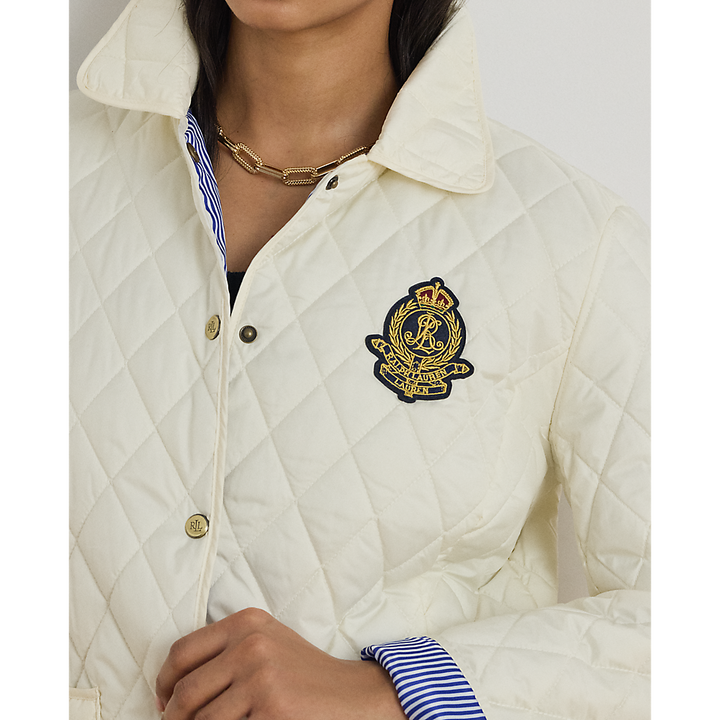 LRL Crest-Patch Diamond-Quilted Jacket/Jakna 297P10878001
