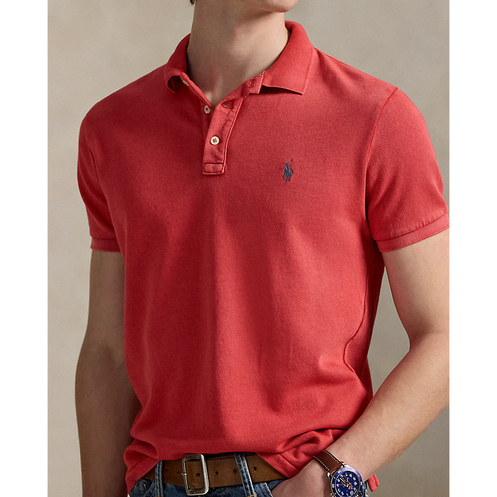 PRL Custom Slim Fit Spa Terry Polo/Polo majica 710660897045