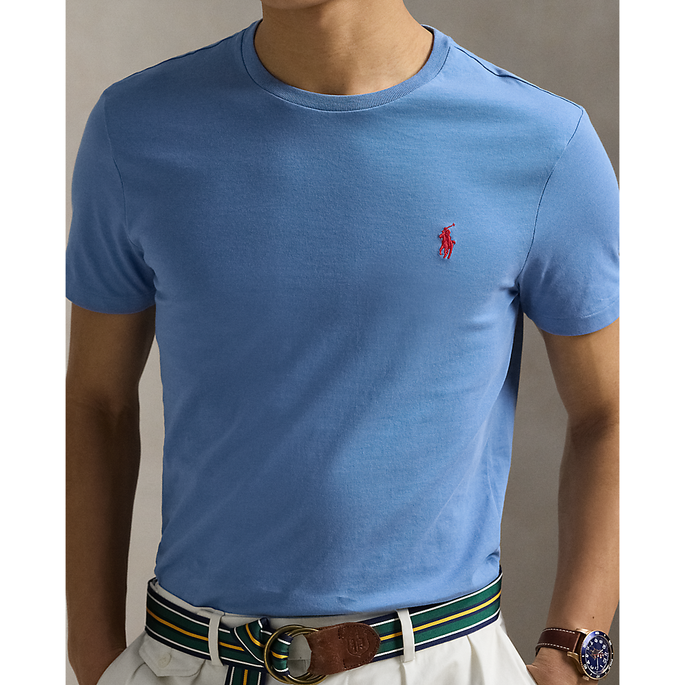 PRL Custom Slim Fit Jersey Crewneck T-Shirt/Majica 710671438408