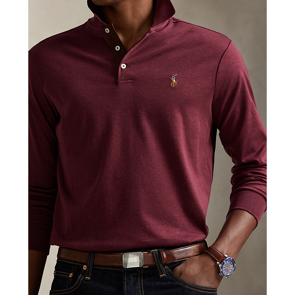 PRL Custom Slim Fit Soft Cotton Polo Shirt/Polo majica 710671785049