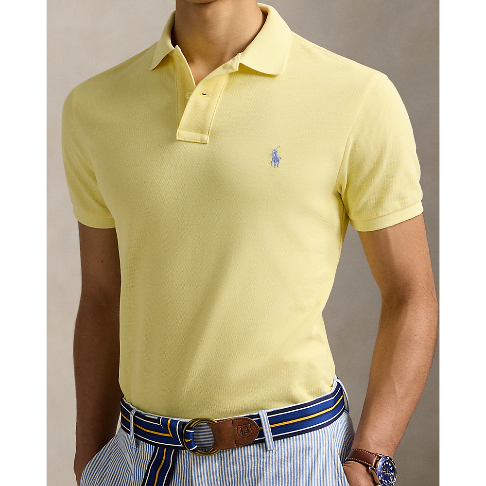 PRL Custom Slim Fit Mesh Polo Shirt/Polo majica 710680784421