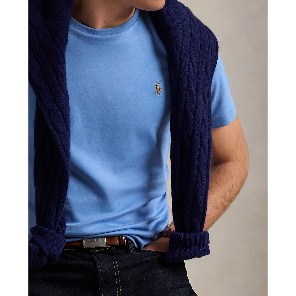 PRL Custom Slim Fit Soft Cotton T-Shirt/Majica 710740727086