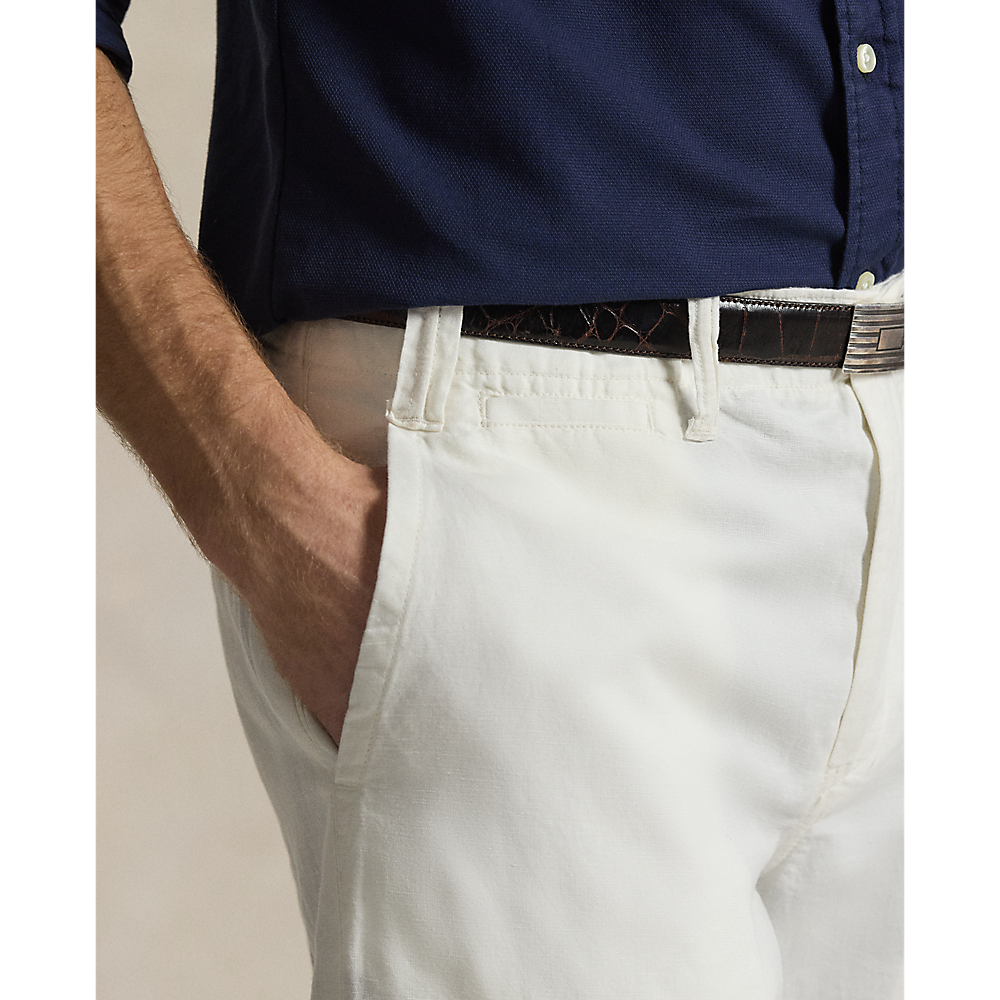 PRL 21.6 cm Classic Fit Linen-Cotton Short/Bermude 710741375502