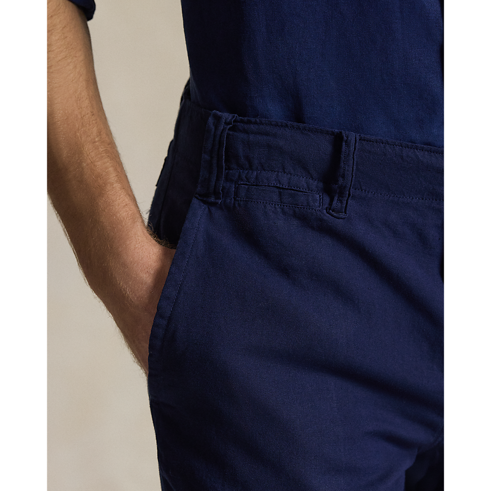 PRL 21.6 cm Classic Fit Linen-Cotton Short/Bermude 710741375503