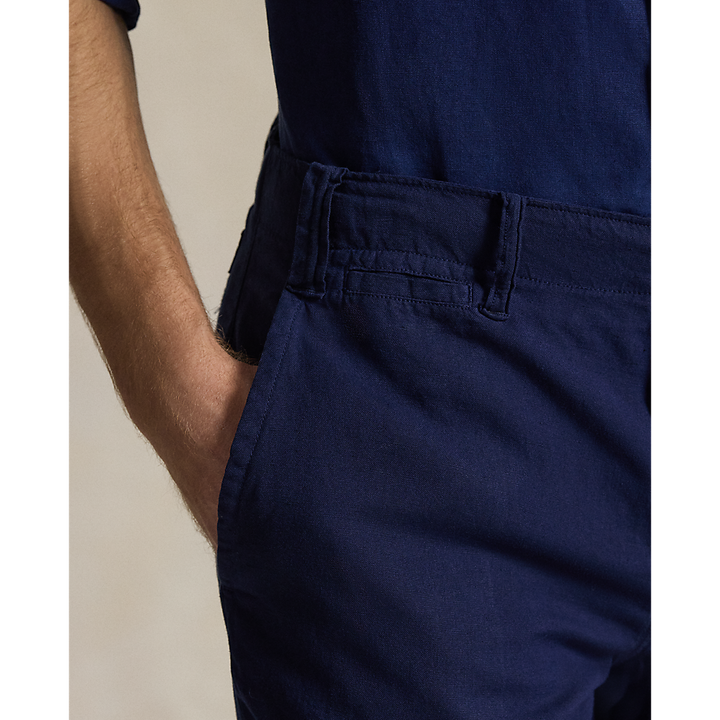 PRL 21.6 cm Classic Fit Linen-Cotton Short/Bermude 710741375503