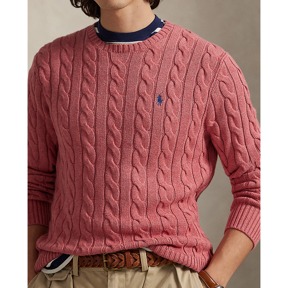 PRL Cable-Knit Cotton Jumper/Pulover 710775885530