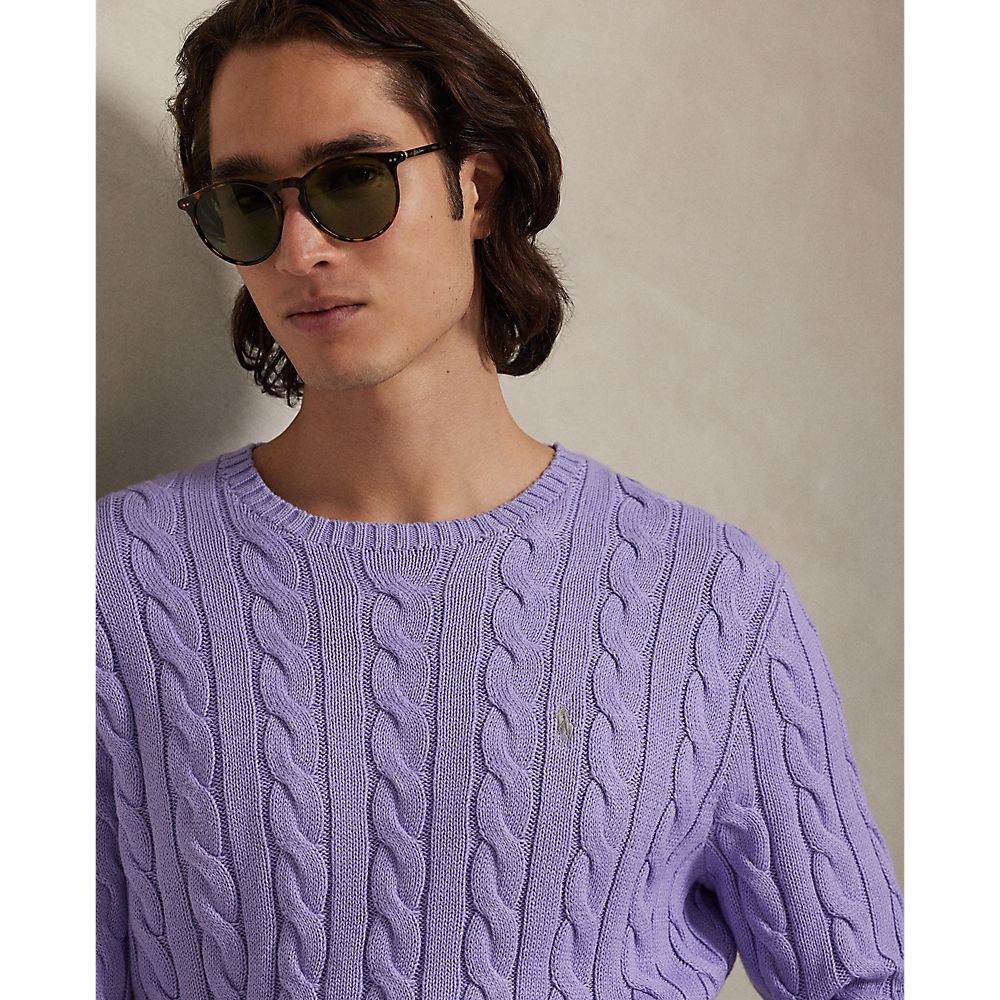 PRL Cable-Knit Cotton Jumper/Pulover 710775885531