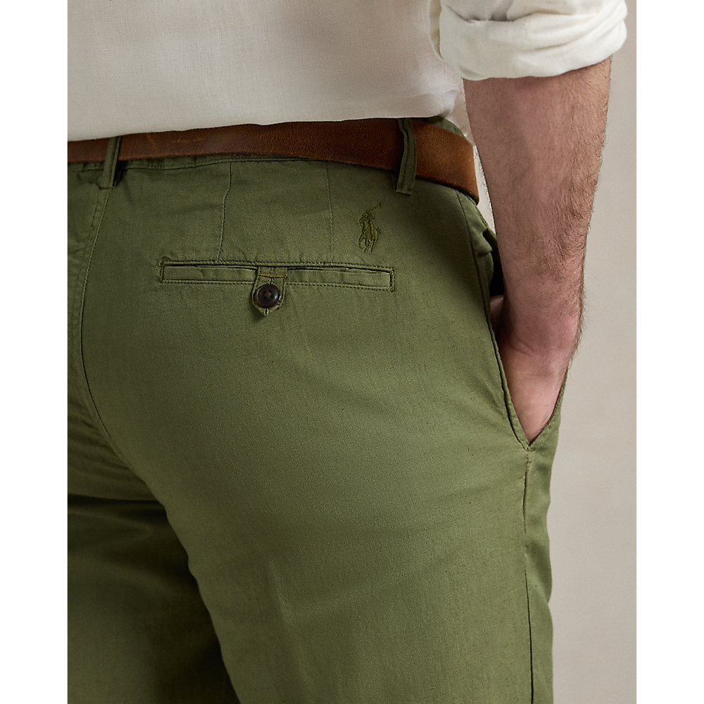 PRL Straight Fit Linen-Cotton Trouser/Hlače 710901796019