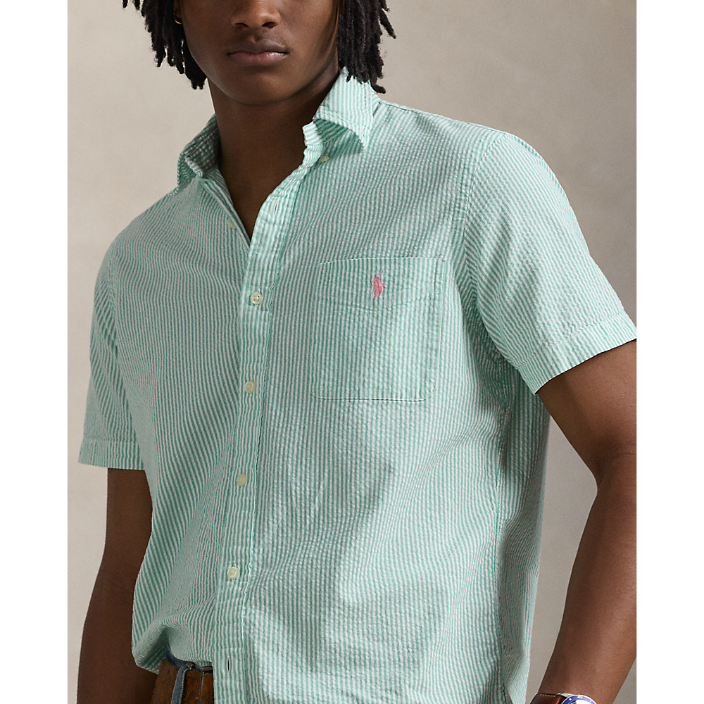 PRL Custom Fit Seersucker Shirt/Košulja 710906574003