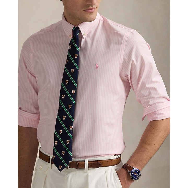 PRL Slim Fit Striped Stretch Poplin Shirt/Košulja 710929344017