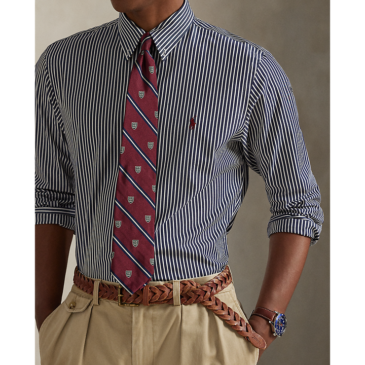 PRLSlim Fit Striped Stretch Poplin Shirt/Košulja 710929344025