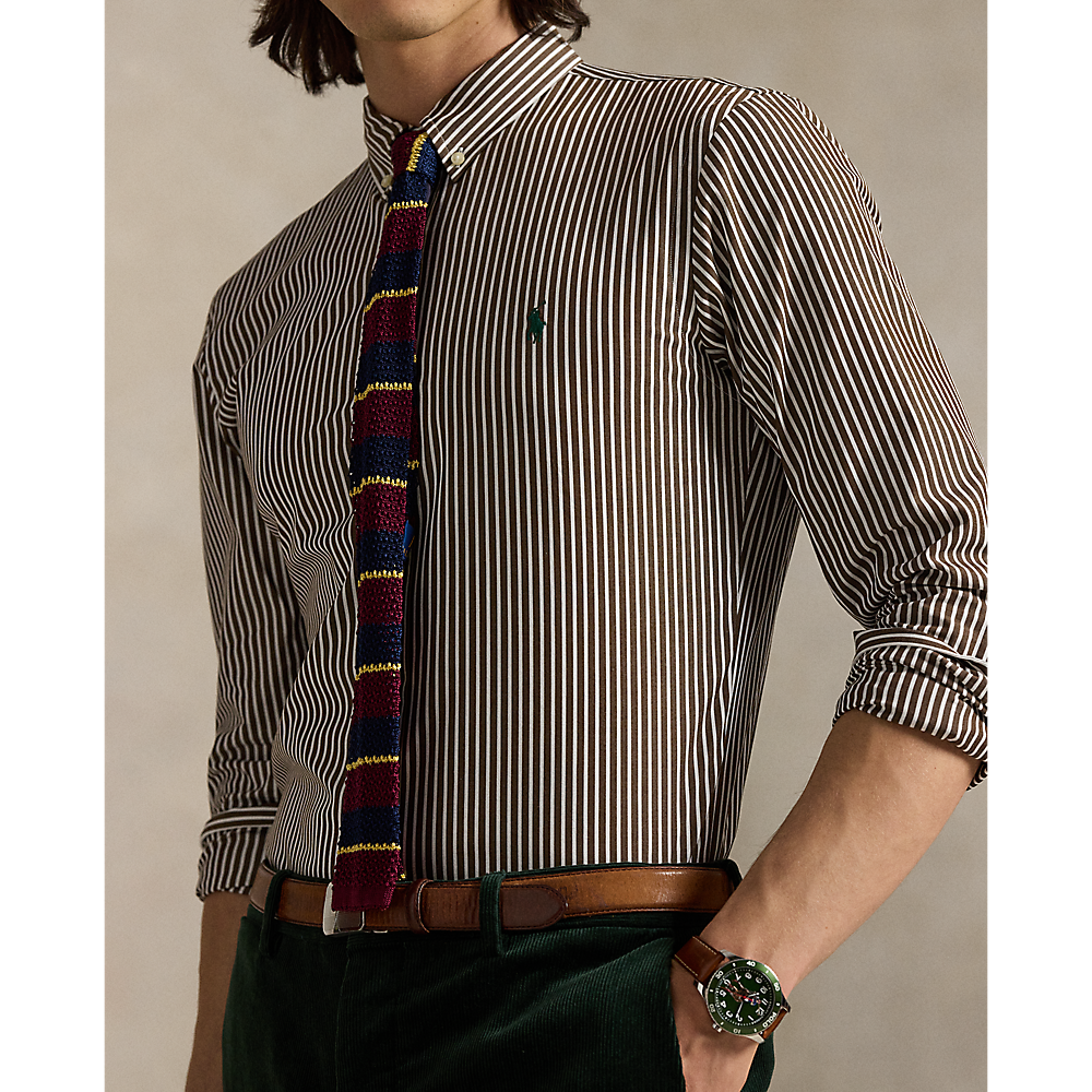 PRLSlim Fit Striped Stretch Poplin Shirt/Košulja 710929344026