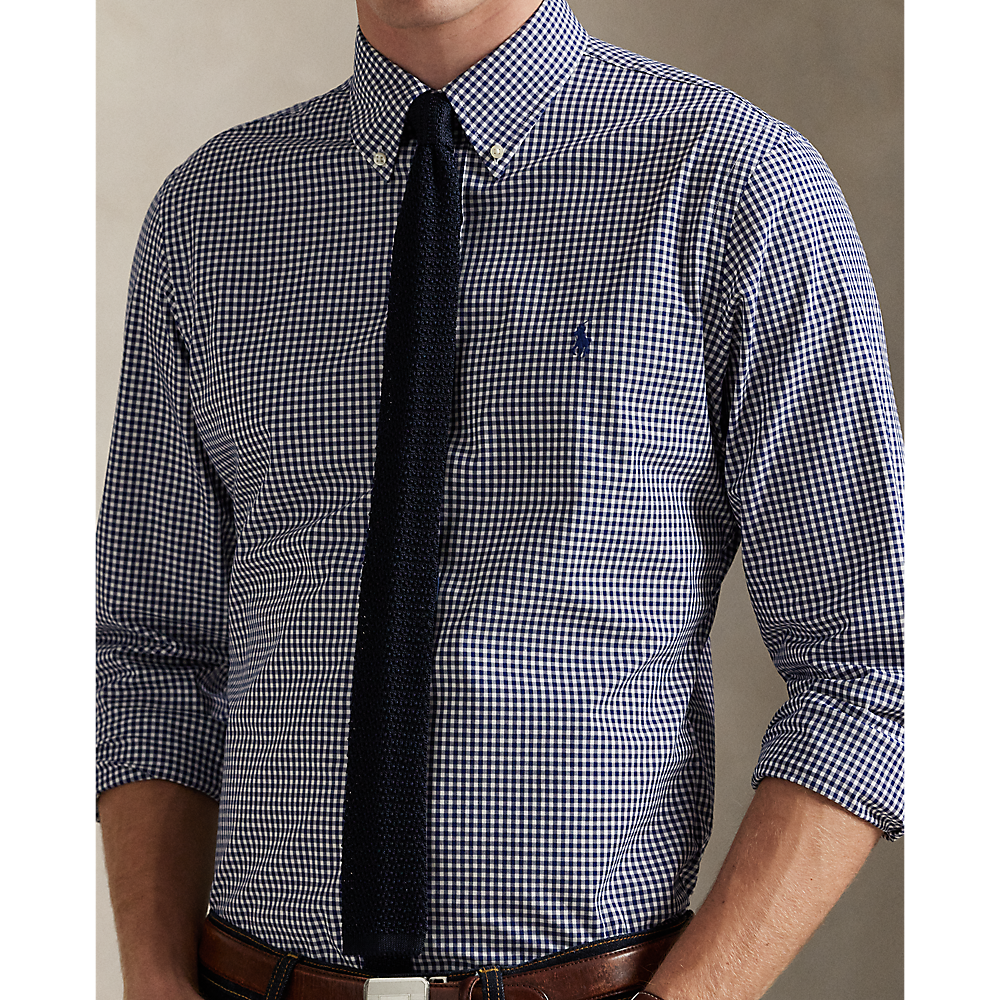 PRLCustom Fit Gingham Stretch Poplin Shirt/Košulja 710929347019