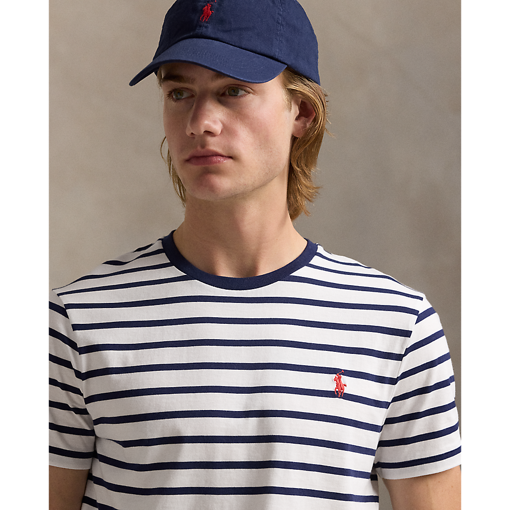 PRL Custom Slim Fit Striped Jersey T-Shirt/Majica 710938134004