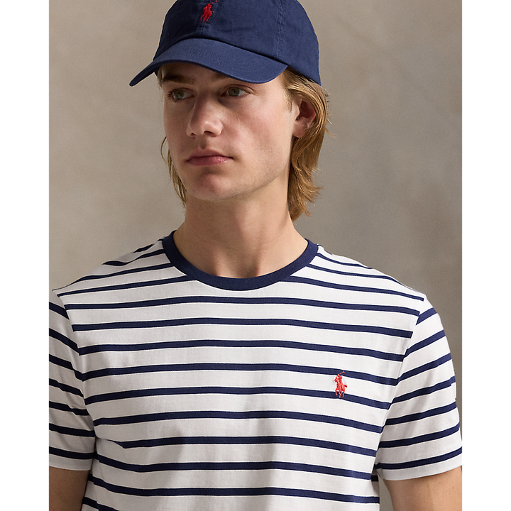 PRL Custom Slim Fit Striped Jersey T-Shirt/Majica 710938134004