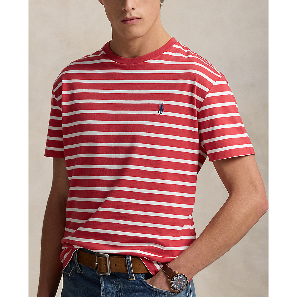 PRL Custom Slim Fit Striped Jersey T-Shirt/Majica 710938134005