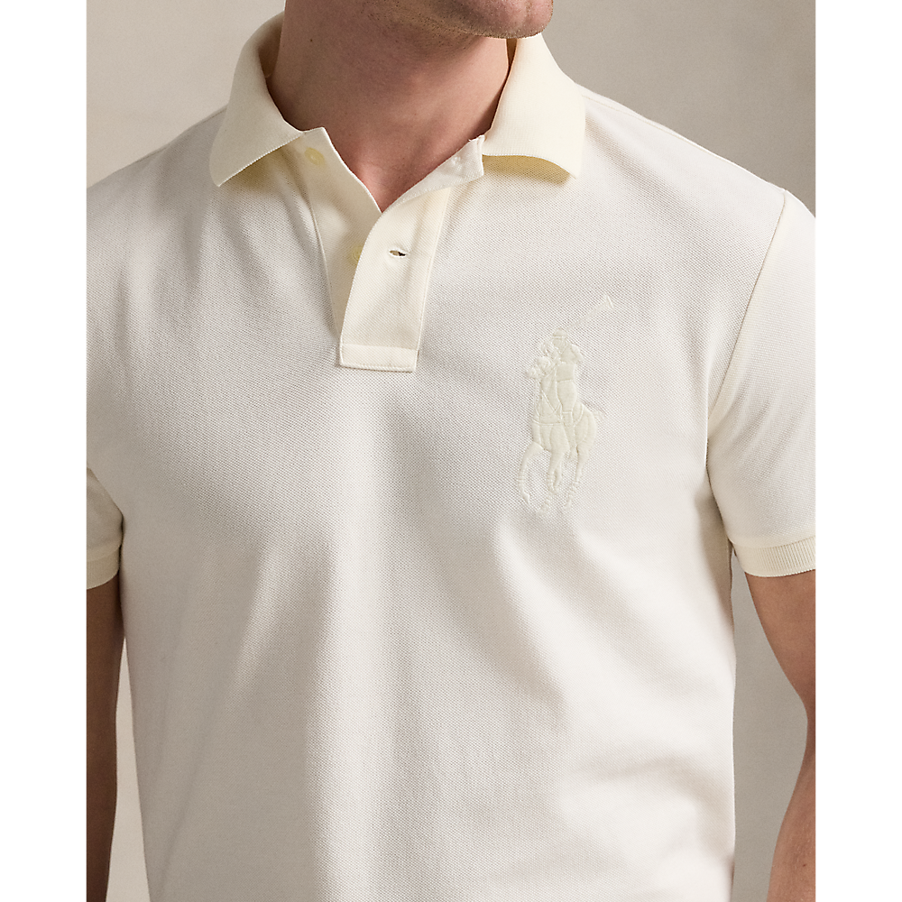 PRL Custom Slim Fit Big Pony Mesh Polo Shirt/Polo majica 710938137004