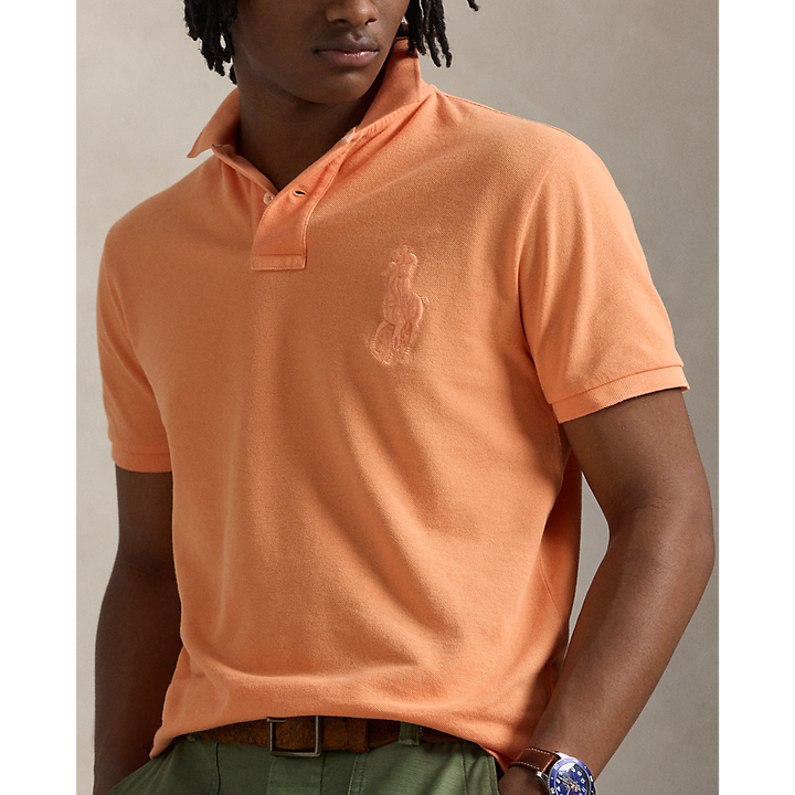 PRL Custom Slim Fit Big Pony Mesh Polo Shirt/Polo majica 710938137013