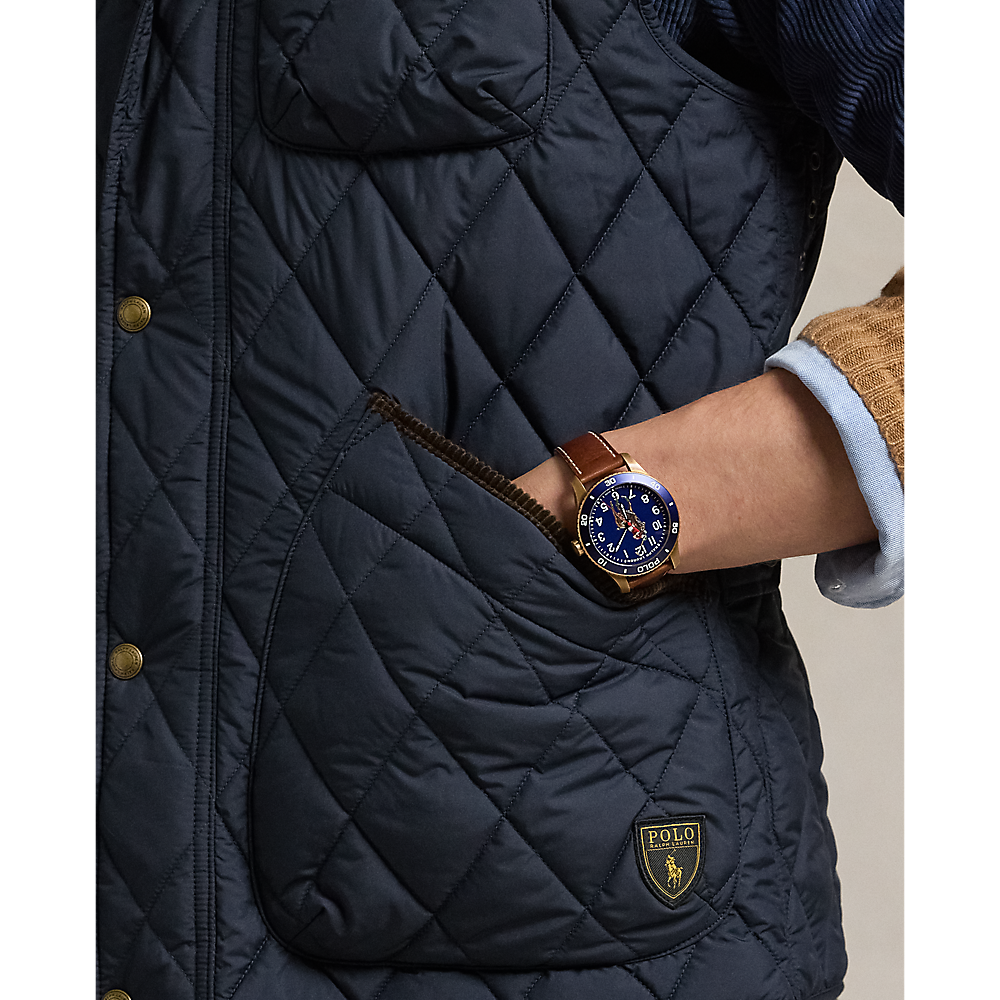 PRL The Beaton Quilted Utility Gilet/Prsluk 710940375001