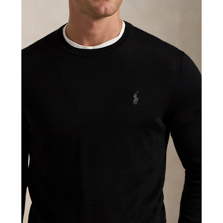 PRL Slim Fit Washable Wool Crewneck Jumper /Pulover 710946143004