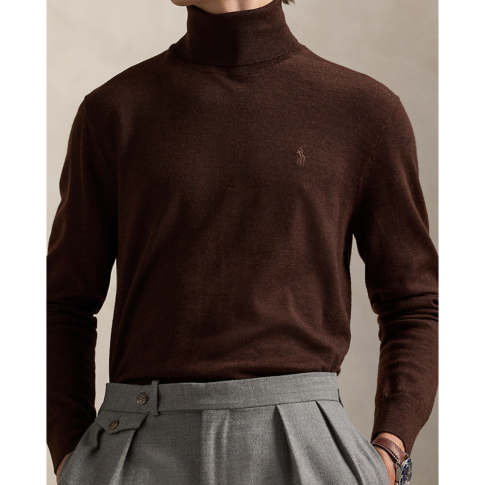 PRL Washable Wool Roll Neck Jumper/Pulover 710946145007