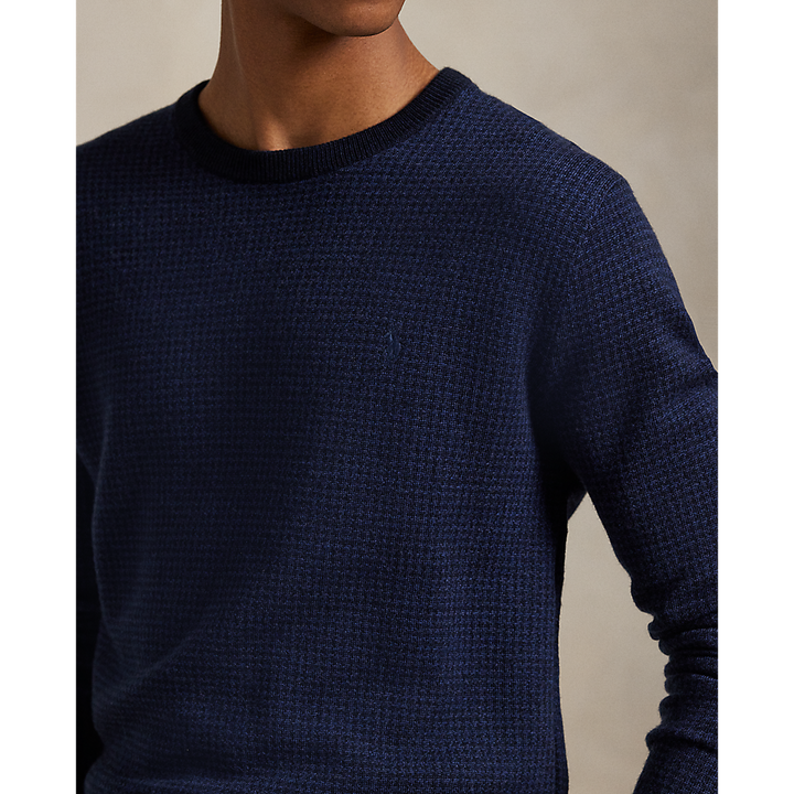 PRL Houndstooth Washable Wool Jumper/Pulover 710949280002