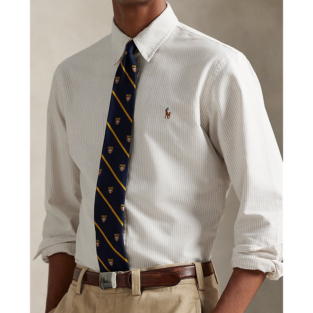 PRL Custom Fit Striped Oxford Shirt/Košulja 710953704007