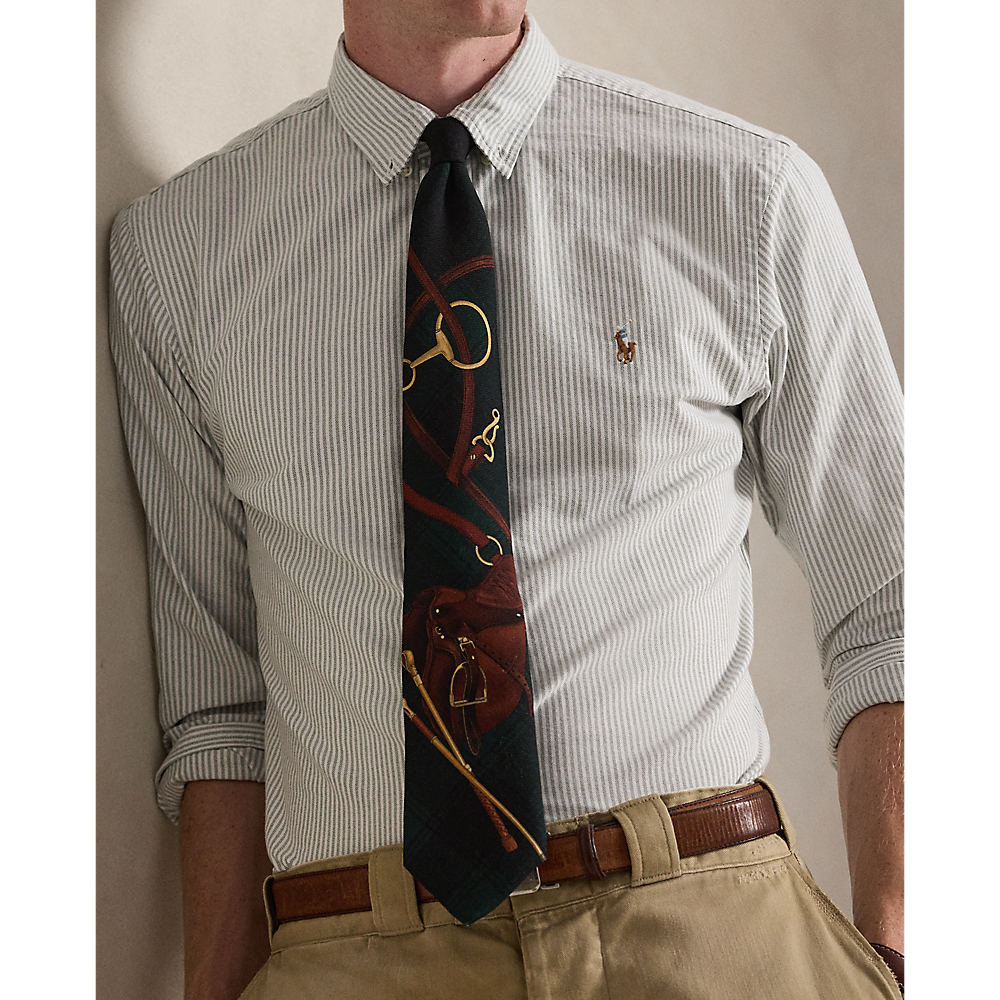 PRL Slim Fit Striped Oxford Shirt/Košulja 710953710008
